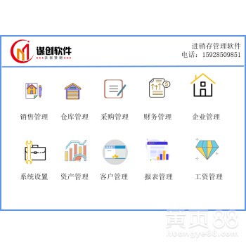【企业进销存管理软件采购销售库房订货管理】- 
